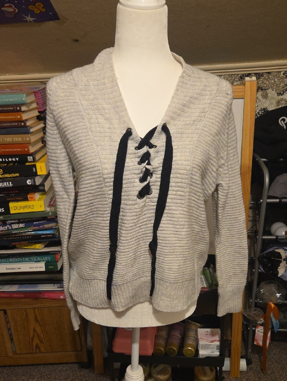 Lucky Brand Long Sleeve Womens Sweater
